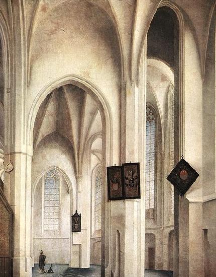 Pieter Jansz Saenredam Interior of the St Jacob Church in Utrecht